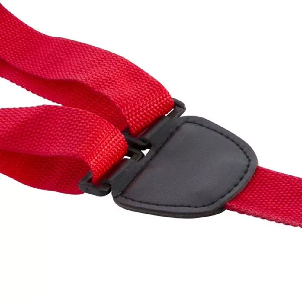On Stage GSA70R Ukulele Strap, Red-accessories-On Stage-Hermes Music